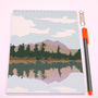 Weekend Explorer Lake And Mountains Notebook, thumbnail 3 of 4