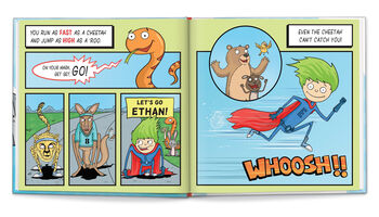 Personalised Children's Book, Super Kid, 2 of 11