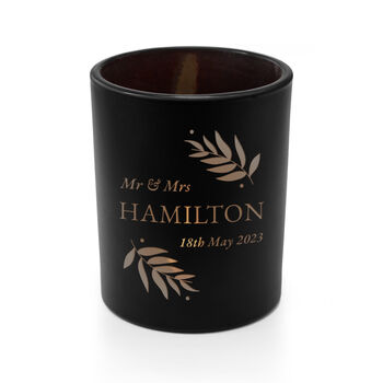 Personalised Wedding Date Candle Holder, 8 of 8