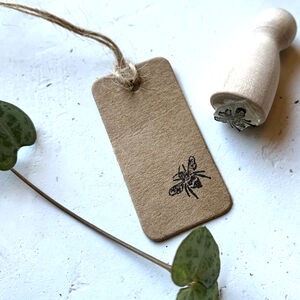 Tiny Bee Stamp Rubber Stamp