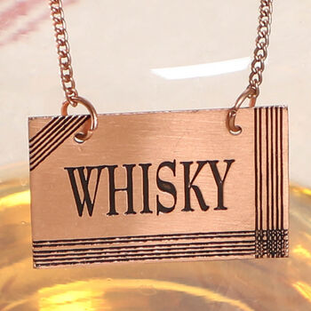 Personalised Luxury Whisky Decanter And Tag, 6 of 6