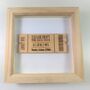 Taylor Swift Eras Tour Personalised Concert Ticket Box Frame Swifties, thumbnail 12 of 12