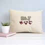 Personalised Couples Initials Cushion Gift, thumbnail 8 of 12