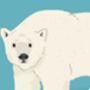 Personalised Polar Bear Print, thumbnail 3 of 6
