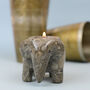 Marble Elephant Tea Light Holder, thumbnail 7 of 12