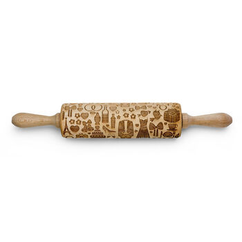 Wedding One Embossing Rolling Pin, 2 of 4