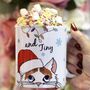 Personalised Christmas Cat Mug, thumbnail 4 of 12
