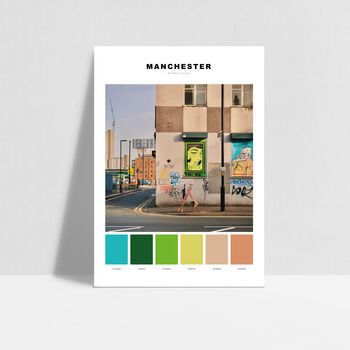 Northern Quarter, Manchester, Colour Palette Print, 2 of 3