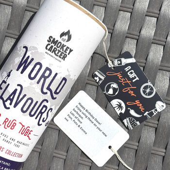 American Roadtrip Bbq Rub Tube Gift Set, 7 of 11