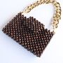 Beaded Purse With Chain Link Strap, thumbnail 9 of 12
