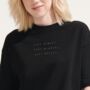 Very Demure Boxy Graphic T Shirt, thumbnail 1 of 3