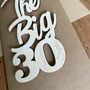 Personalised Big 30 Birthday Card, thumbnail 4 of 8