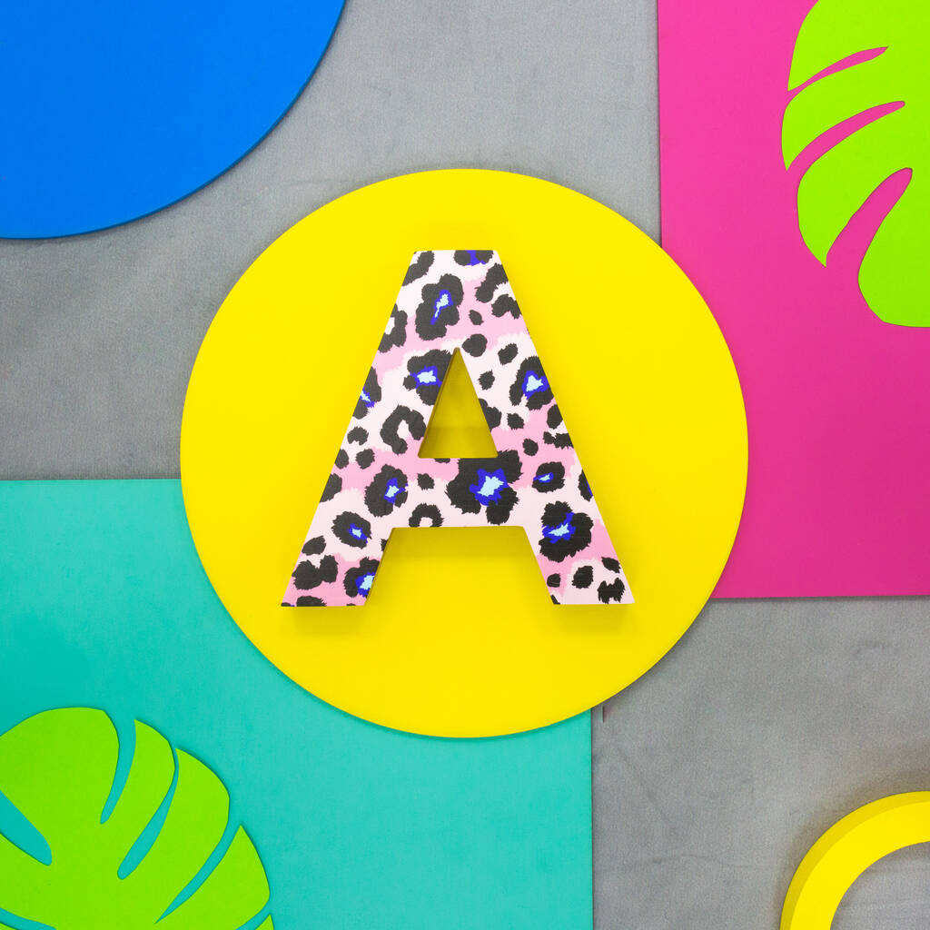 Wooden Standing Letters By Penelope Hope