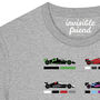 F1 Cars 2024 Organic Cotton T Shirt, thumbnail 3 of 3