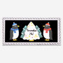 Biscuiteers Hand Iced Christmas Penguin Letterbox Biscuits, thumbnail 1 of 3