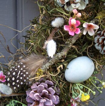 Spring Easter Wreath For Home Wall Door Decoration, 2 of 2