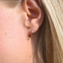 9ct Solid Gold Huggie Hoop Earrings, thumbnail 1 of 8