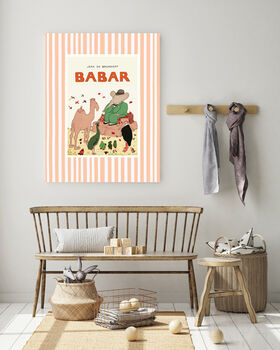 Babar The Elephant Camel Art Print, 3 of 4
