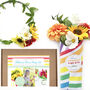 Children's Flower Party Floral Crowns And Bouquet Kit, thumbnail 1 of 8
