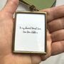 Personalised Paper Forget Me Not And Poetry Mini Framed Gift, thumbnail 8 of 12