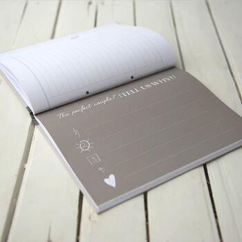 'Be Our Guest' Wedding Guest Book, 5 of 12