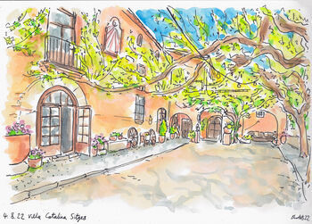 Wedding Venue Personalised Illustration, 3 of 8