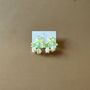 Flower Beaded Earrings, thumbnail 1 of 2