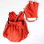 Baby Fox Romper Dress Up Set, thumbnail 2 of 6