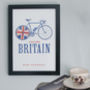 Cycling In Britain Poster, thumbnail 1 of 2