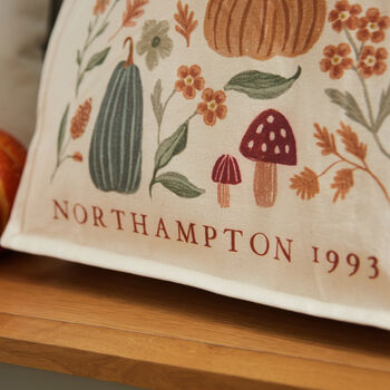 Personalised Autumn Market Tote Bag, 2 of 3