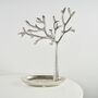Personalised Silver Cat Jewellery Tree, thumbnail 4 of 11