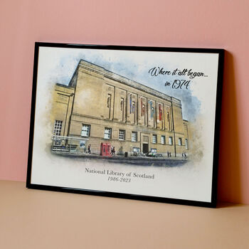 Personalised 'Where It All Began' Watercolour Print, 2 of 8
