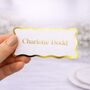 Gold Foiled Bordered Edge Placecard, thumbnail 1 of 3