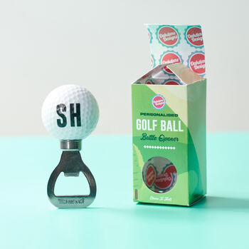 Personalised Golf Ball Bottle Opener, 3 of 4
