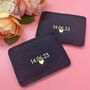 Personalised Leather Mr And Mr Card Holder Set, thumbnail 2 of 3