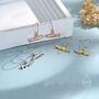 Sterling Silver Trout Fish Drop Dangle Earrings, thumbnail 4 of 11