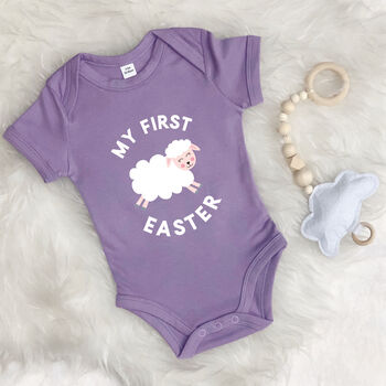 My First Easter Cute Lamb Babygrow, 5 of 8