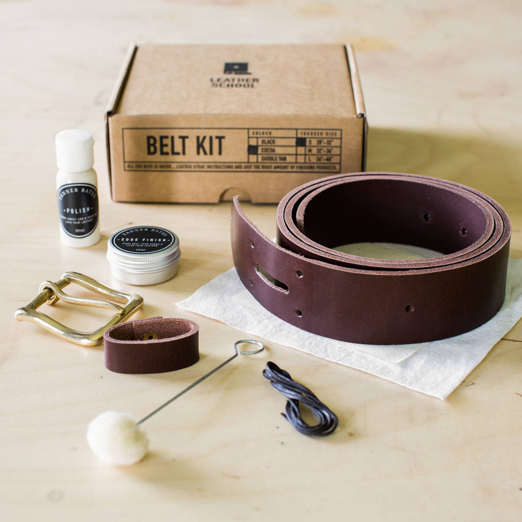 Make Your Own Leather Belt Kit By Tanner Bates