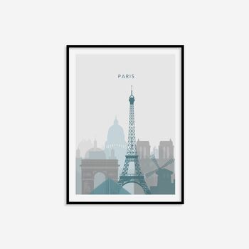 Minimalist Paris Travel Print, 3 of 8