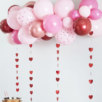 arch balloon rose kit pink gold notonthehighstreet