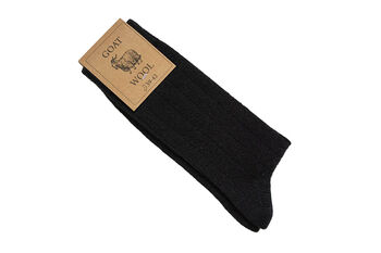 Natural Goat Wool Socks With Cashmere, 6 of 8