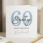 60th Birthday Card For Dad Or Grandad, thumbnail 1 of 7