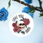 Gothic 'Love You To Death' Decoration, thumbnail 2 of 2