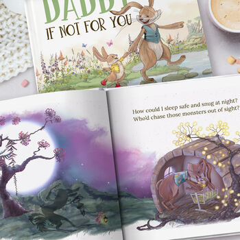 Personalised Father's Day Book, 'Daddy, If Not For You', 6 of 12