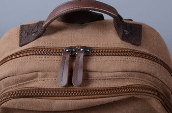 Canvas Backpack Rucksack, 12 of 12