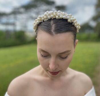 The Grace Bridal Hairband, 2 of 12