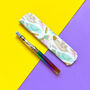 Gold Feathers Vape Case With Lanyard Or Keyring, thumbnail 1 of 9