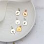 Sterling Silver, Rose Gold Or Gold Vermeil Letter Charm, thumbnail 5 of 11