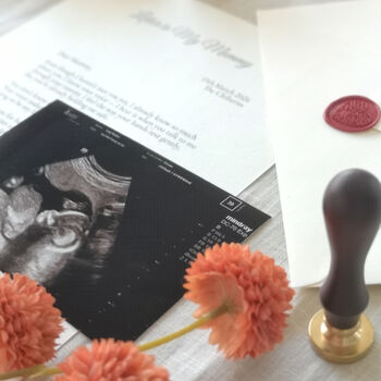 A Letter To My Mummy From The Bump Personalised Keepsake, 4 of 8