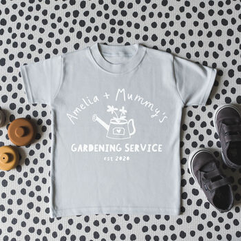 Gardening Service Flower Kid's T Shirt, 2 of 12